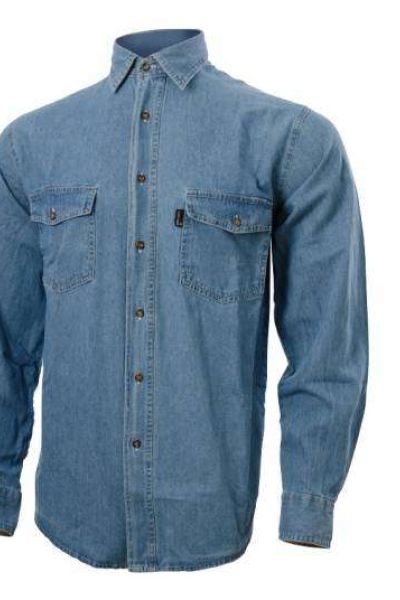 Western - Camicia Blue Tech