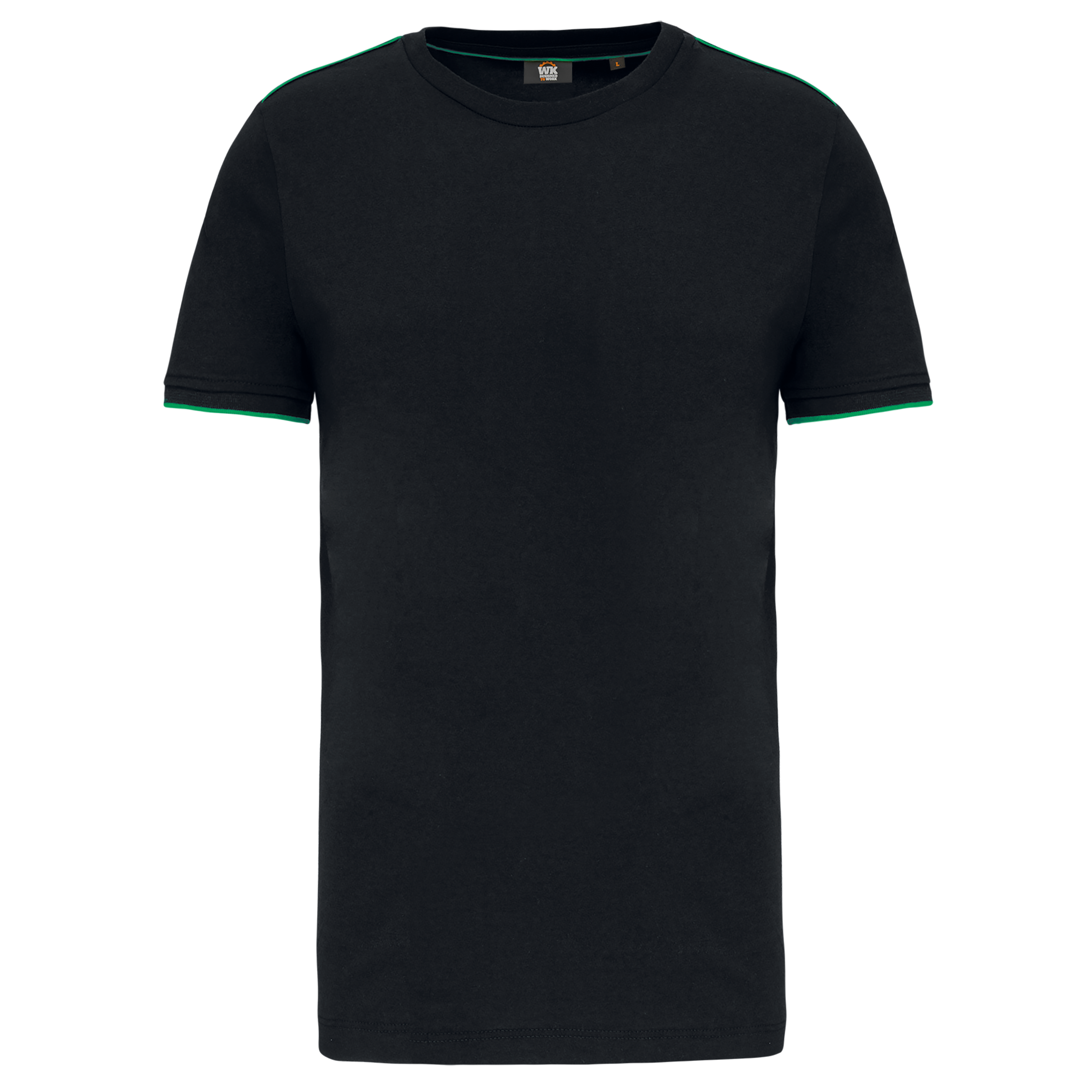 WK3020 - T-shirt Kariban BLACK-ORANGE