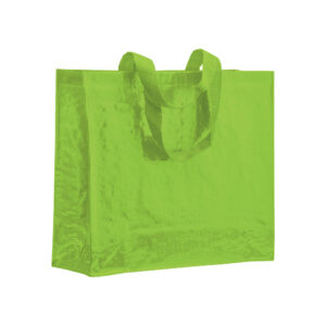 Shopper con soffietto in PP laminato 120 g/m2