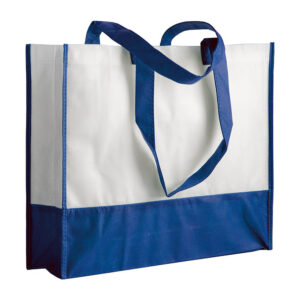 Shopper con soffietto in TNT 80 g/m2