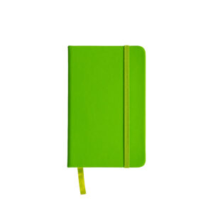 Quaderno in PU con elastico colorato