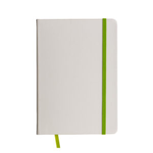 Quaderno in copertina in PU con elastico colorato(80 pag.)