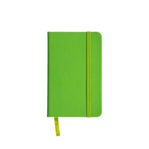 Quaderno in PU con elastico colorato