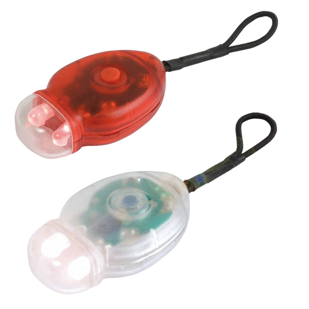 Set luci da bicicletta in plastica a doppio LED, una con luce bianca e una con luce rossa 3 Set luci da bicicletta in plastica a doppio LED, una con luce bianca e una con luce rossa - immagine 3