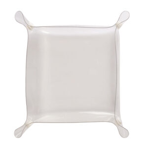 Svuota-tasche Portaoggetti in PVC trasparente