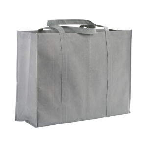 Shopper maxi con soffietto in TNT 100 g/m2 cucito