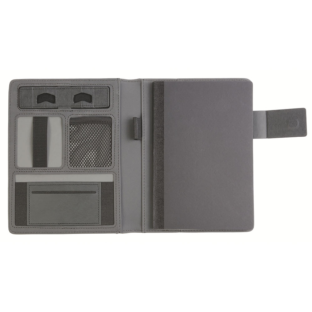 Tech organizer in tessuto mélange con quaderno a righe (A5) 6 Tech organizer in tessuto mélange con quaderno a righe (A5) - immagine 6