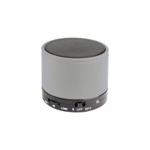 Mini altoparlante Bluetooth V 3.0 cilindrico in metallo con microfono