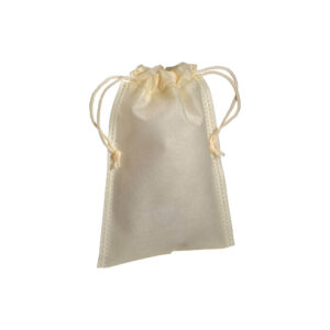 Sacchetto in TNT 80g/m2 con chiusura a strozzo