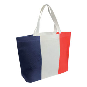 Shopper in TNT termosaldato con stampa tricolore