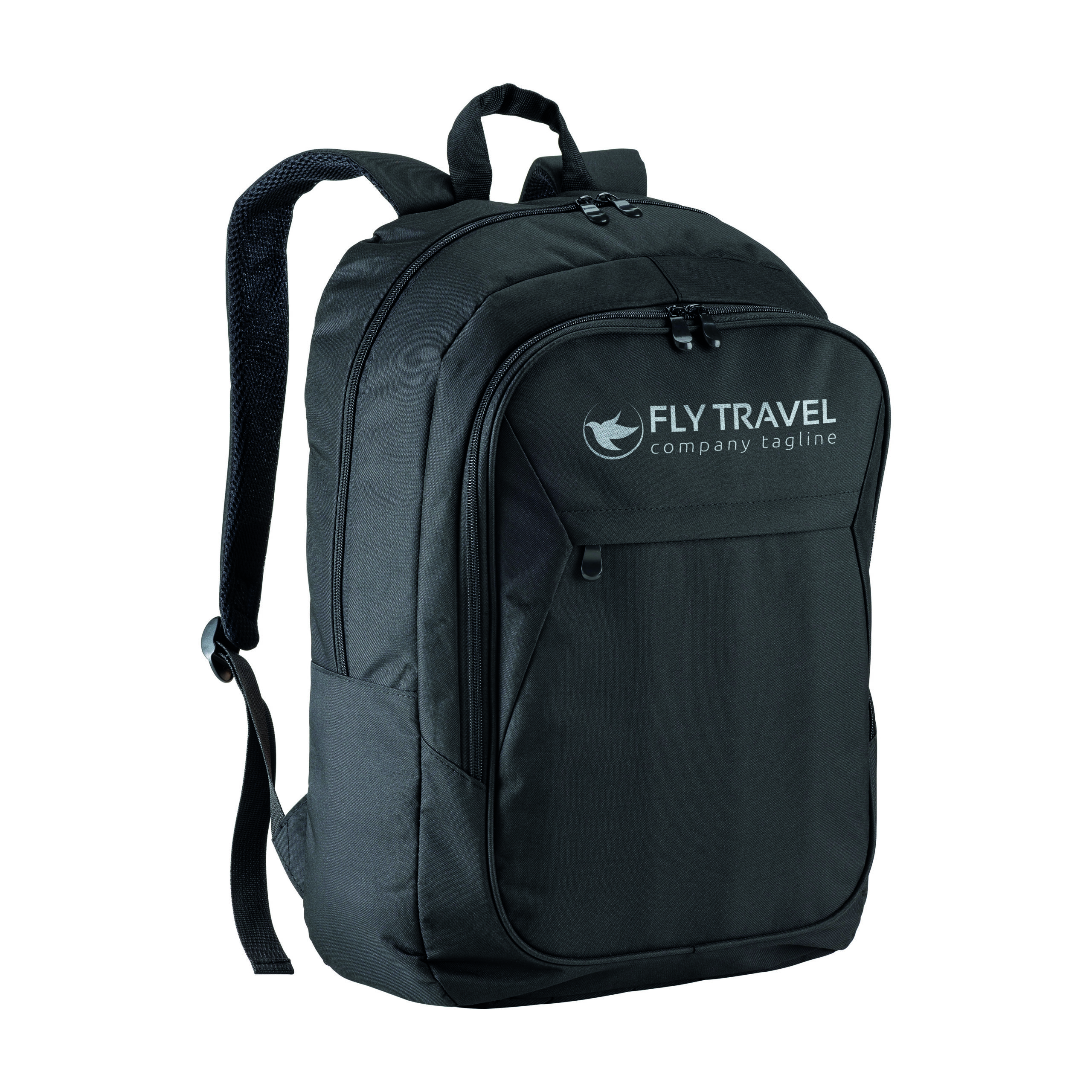 Zaino porta computer da 17 pollici poliestere 300D con tre tasche 5 Zaino porta computer da 17 pollici poliestere 300D con tre tasche - immagine 5