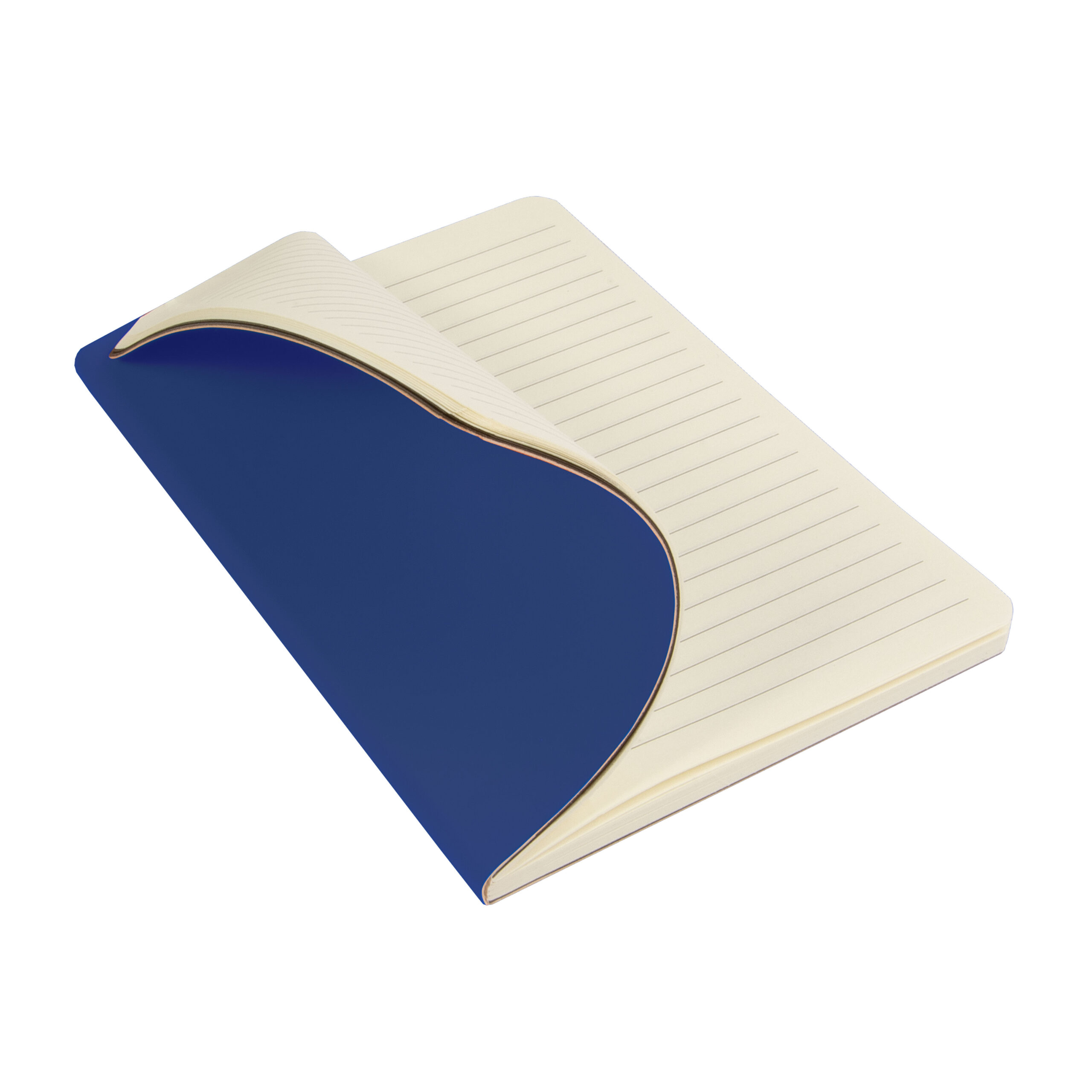 Quaderno in PU morbido, fogli a righe color avorio (64 pag.) 2 fogli a righe color avorio (64 pag.)