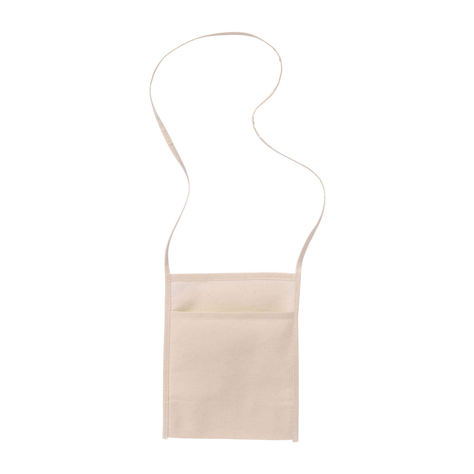 Portabicchiere da degustazione da collo in cotone con tracolla 90 cm 2 Portabicchiere da degustazione da collo in cotone con tracolla 90 cm - immagine 2