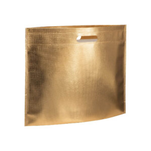 Shopper in TNT laminato metallizzata