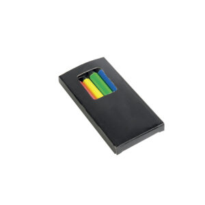 Set multiutensile multifunzione in metallo con 10 funzioni 28 Set di 6 matite in legno colorate fluo a sezione cilindrica