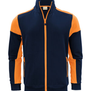 Prime Sweatshirt JKT - Felpa New Wave 713367/2262061-6021_PrimeSweatvest_NavyYellow_Front