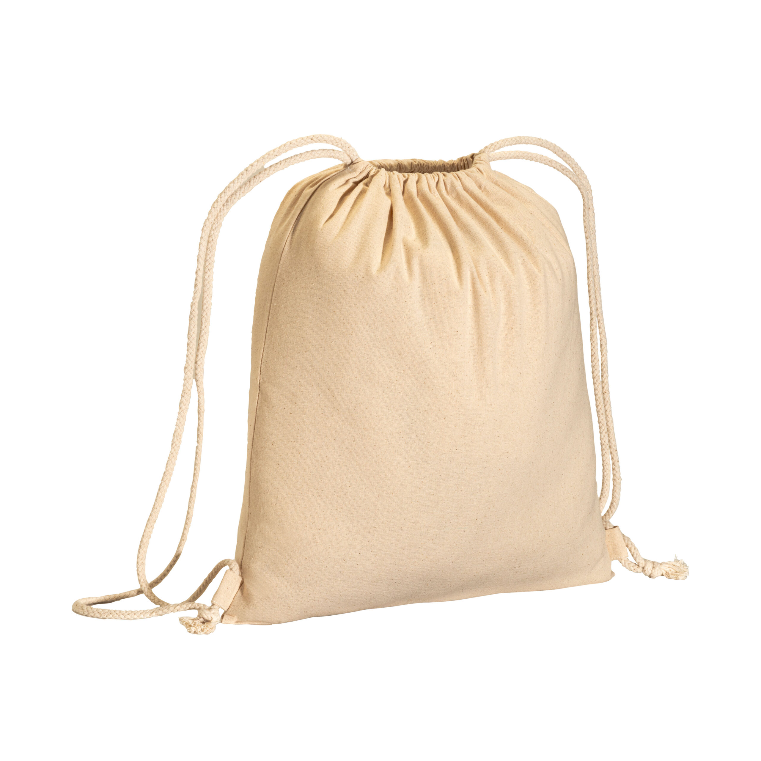 Zainetto in cotone 180 g/m2, con chiusura a strozzo 1 Zainetto in cotone 180 g/m2