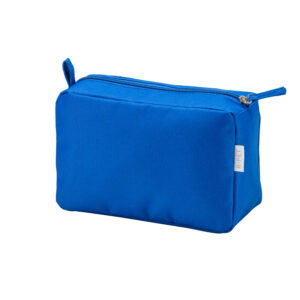 Beauty case in poliestere riciclato R-PET con cerniera