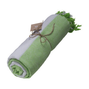 Telo mare/Fouta in cotone riciclato 180 g/m2 certificato GRS