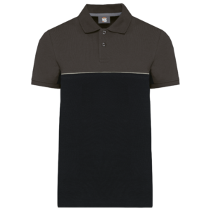 WK210 - Polo Kariban BLACK-FORESTGREEN