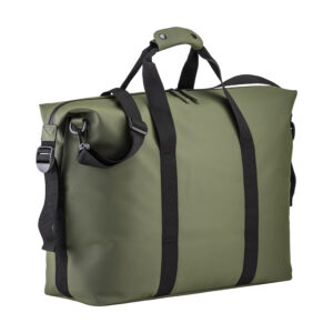 Trolley rigido in ABS 2 Borsone da viaggio in soft PU water resistant